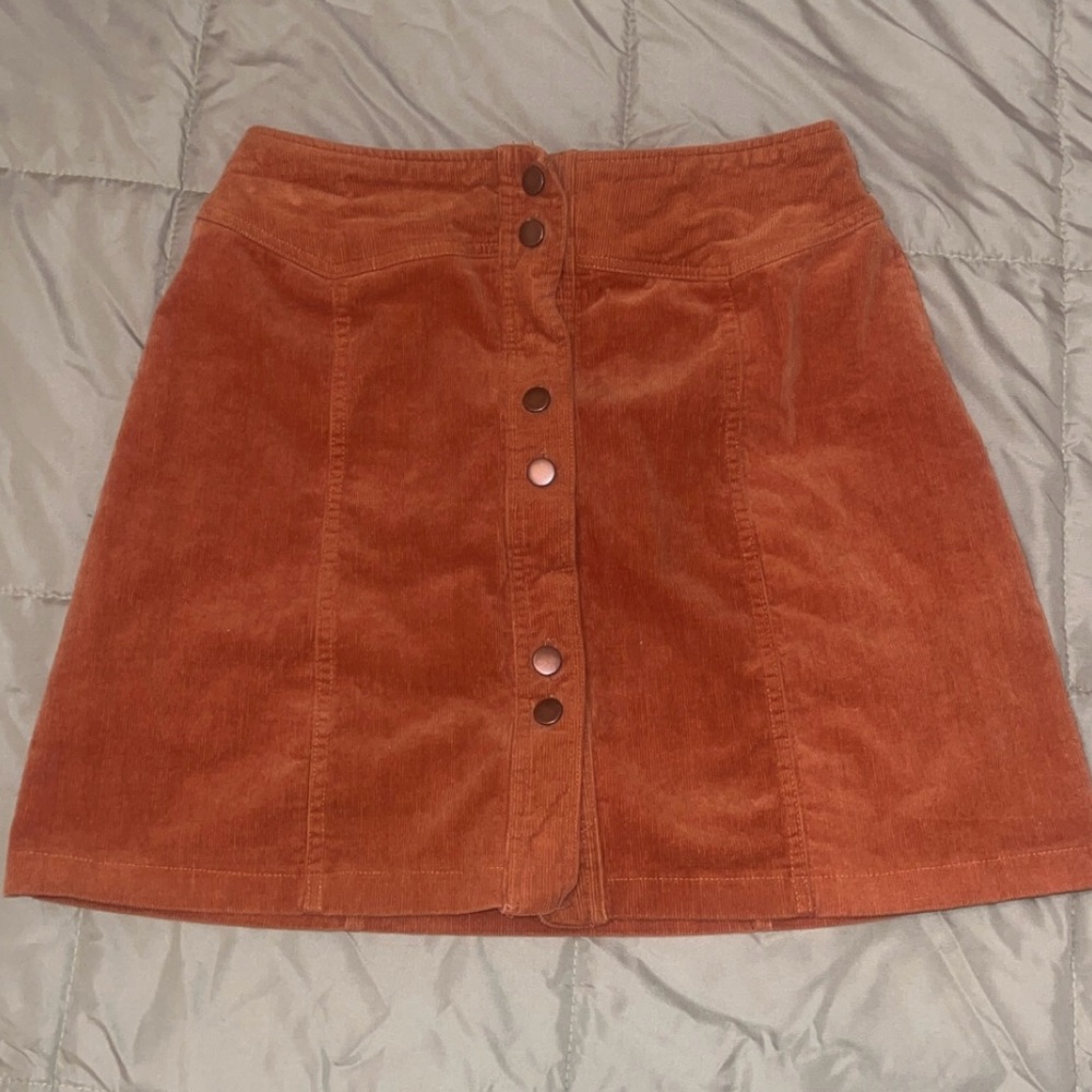 Corduroy skirt